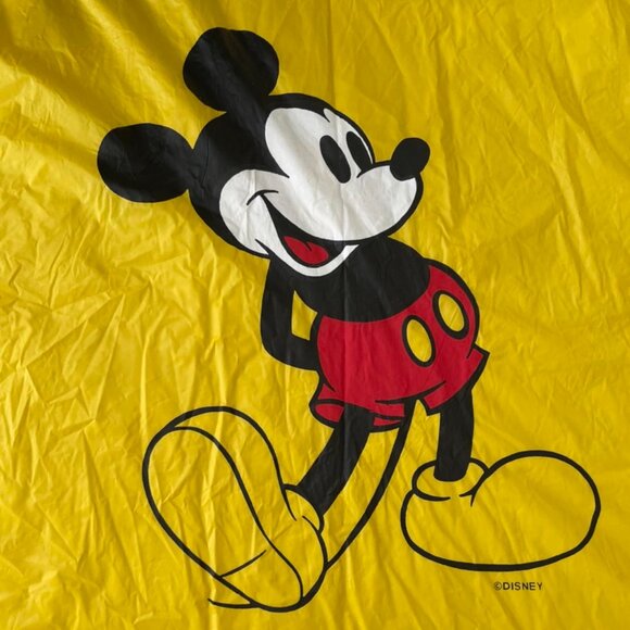 vintage mickey mouse yellow poncho - Picture 7 of 7
